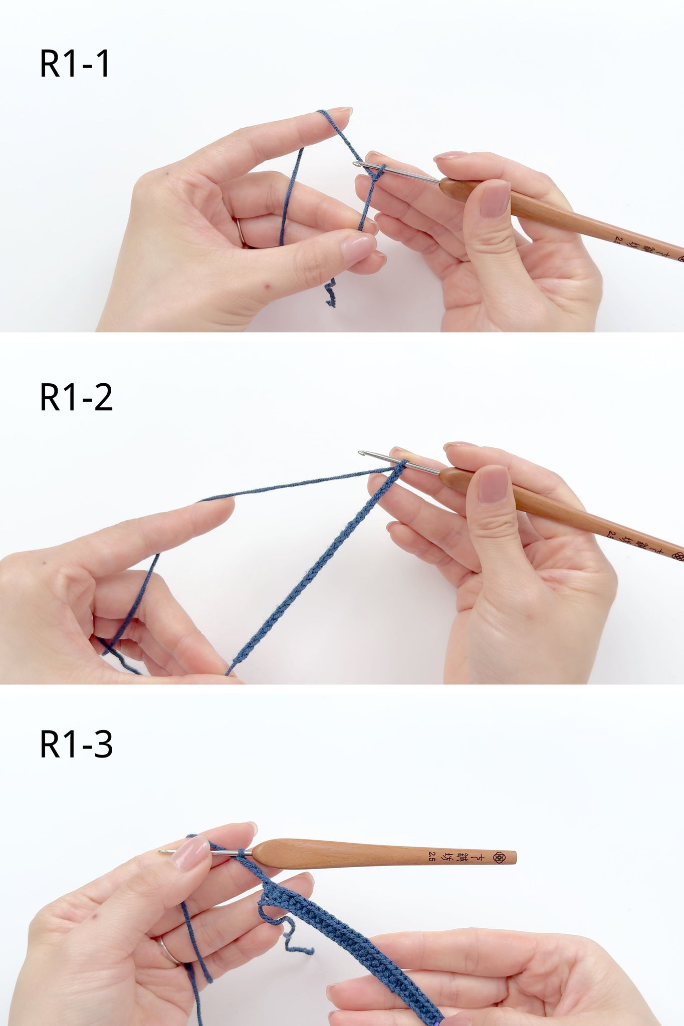 爬藤玫瑰钩针图解