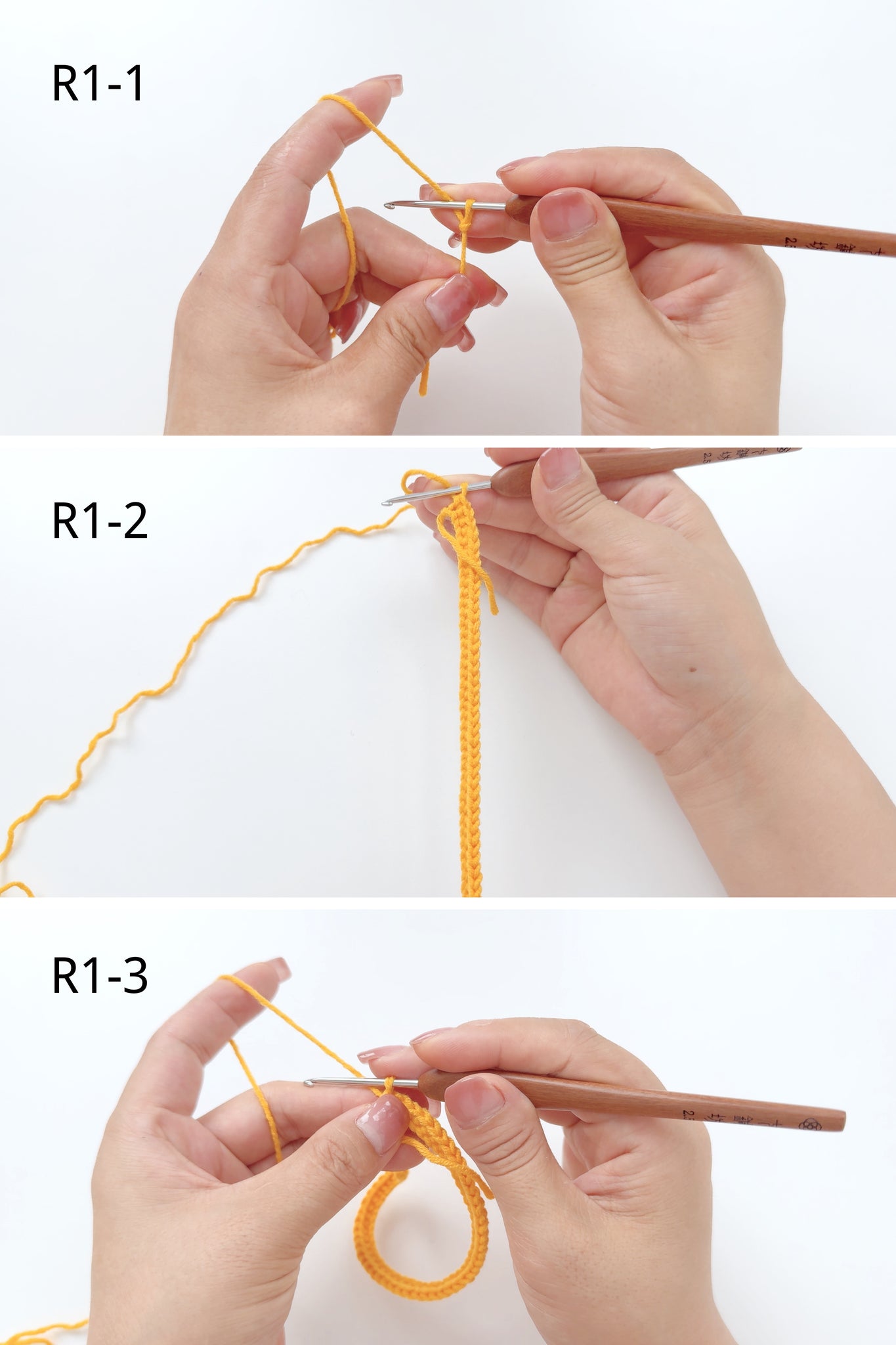 奶油玫瑰钩针图解