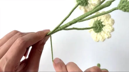 雏菊钩针图解|hookok