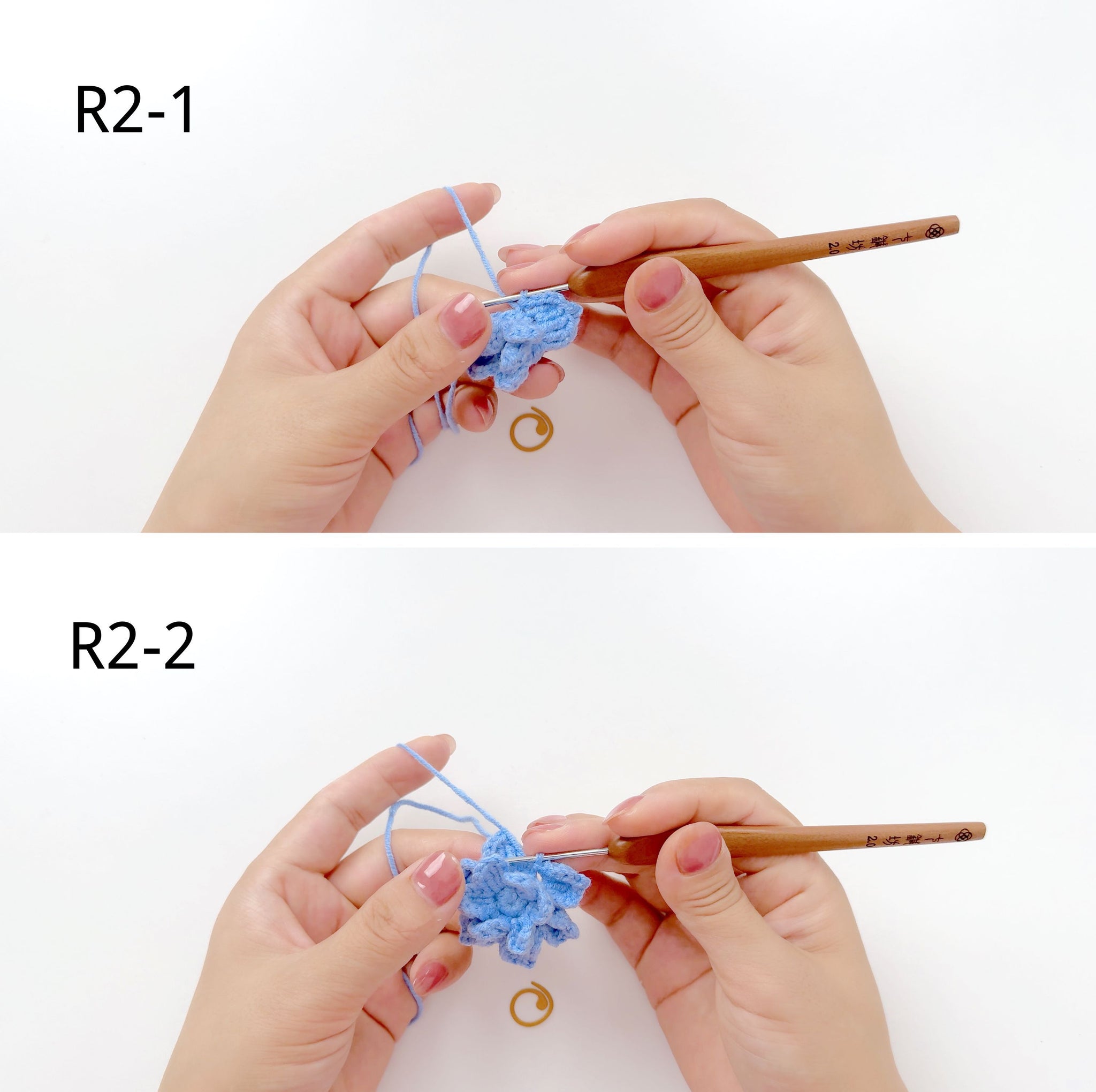 栀子花贴花组装步骤