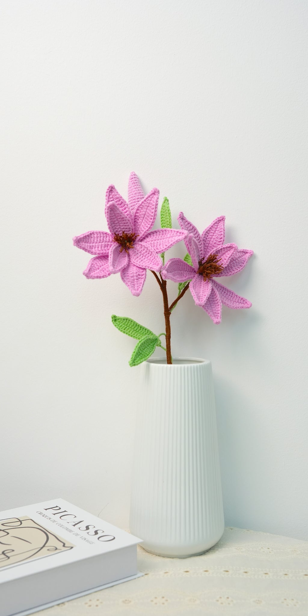 木兰花钩针图解