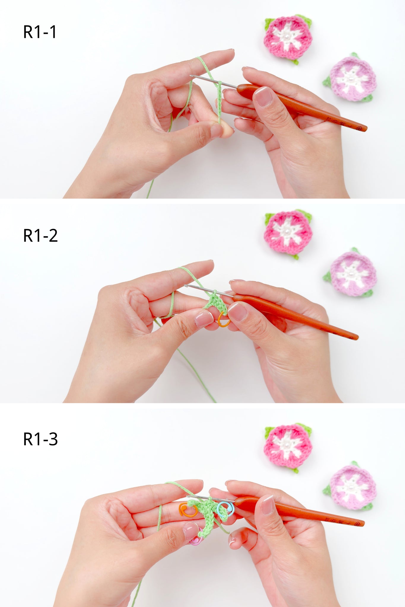 牵牛花贴花组装步骤