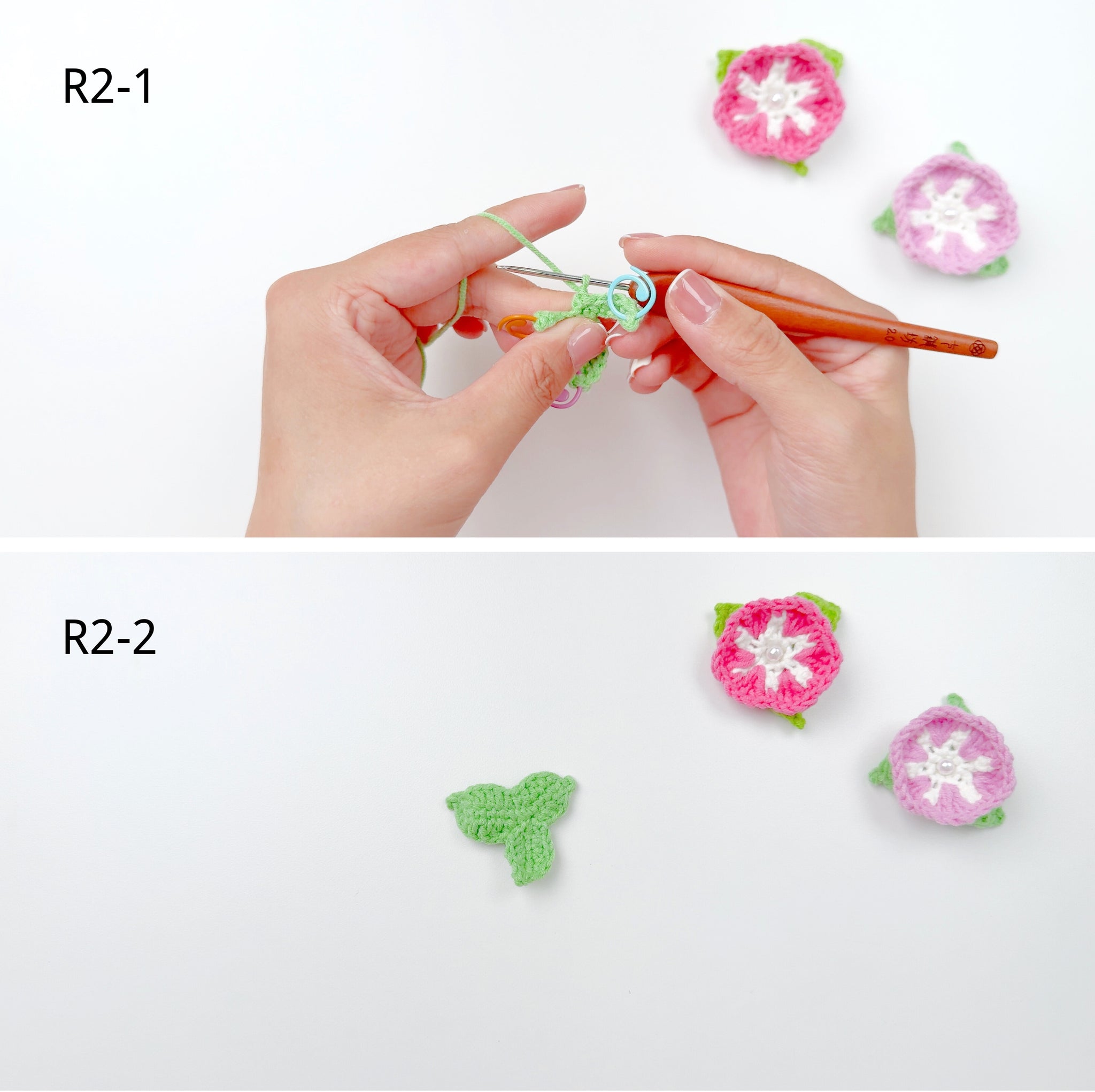 牵牛花贴花组装步骤