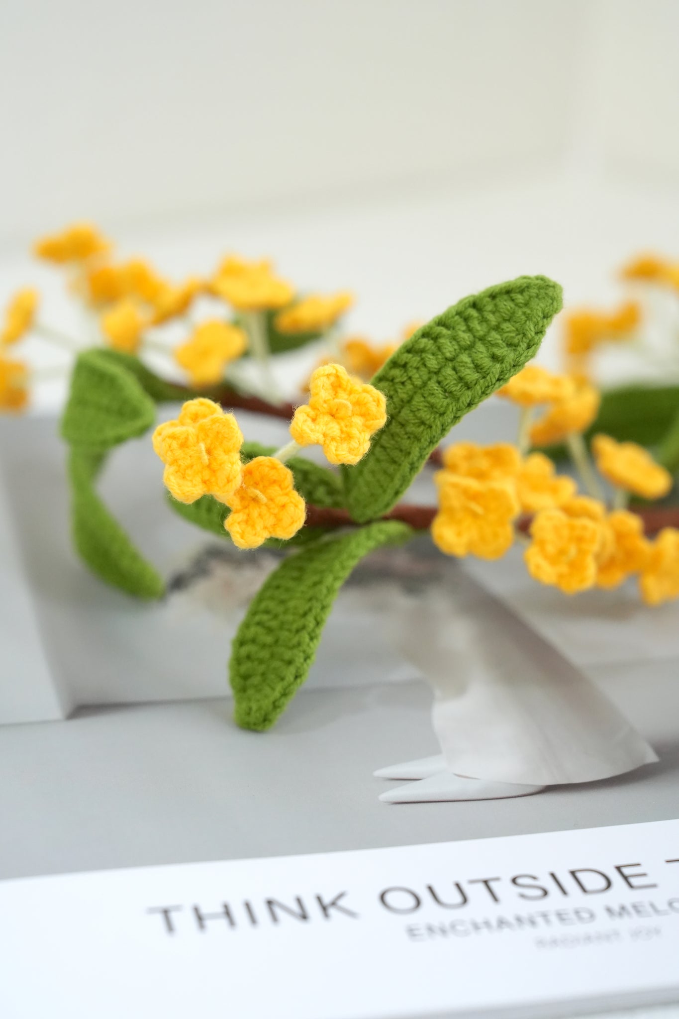 桂花钩针图解