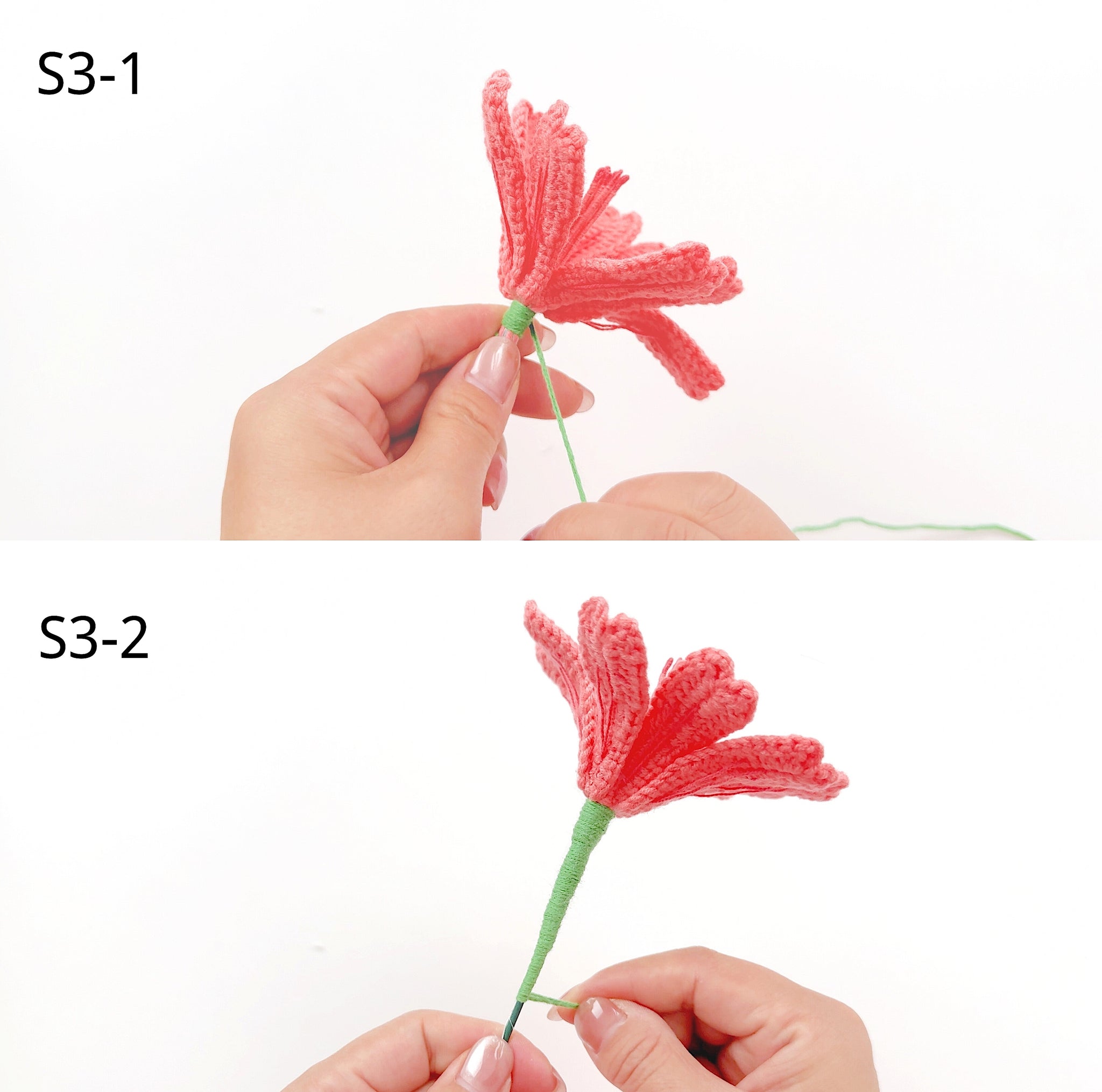 刘易西亚花组装步骤