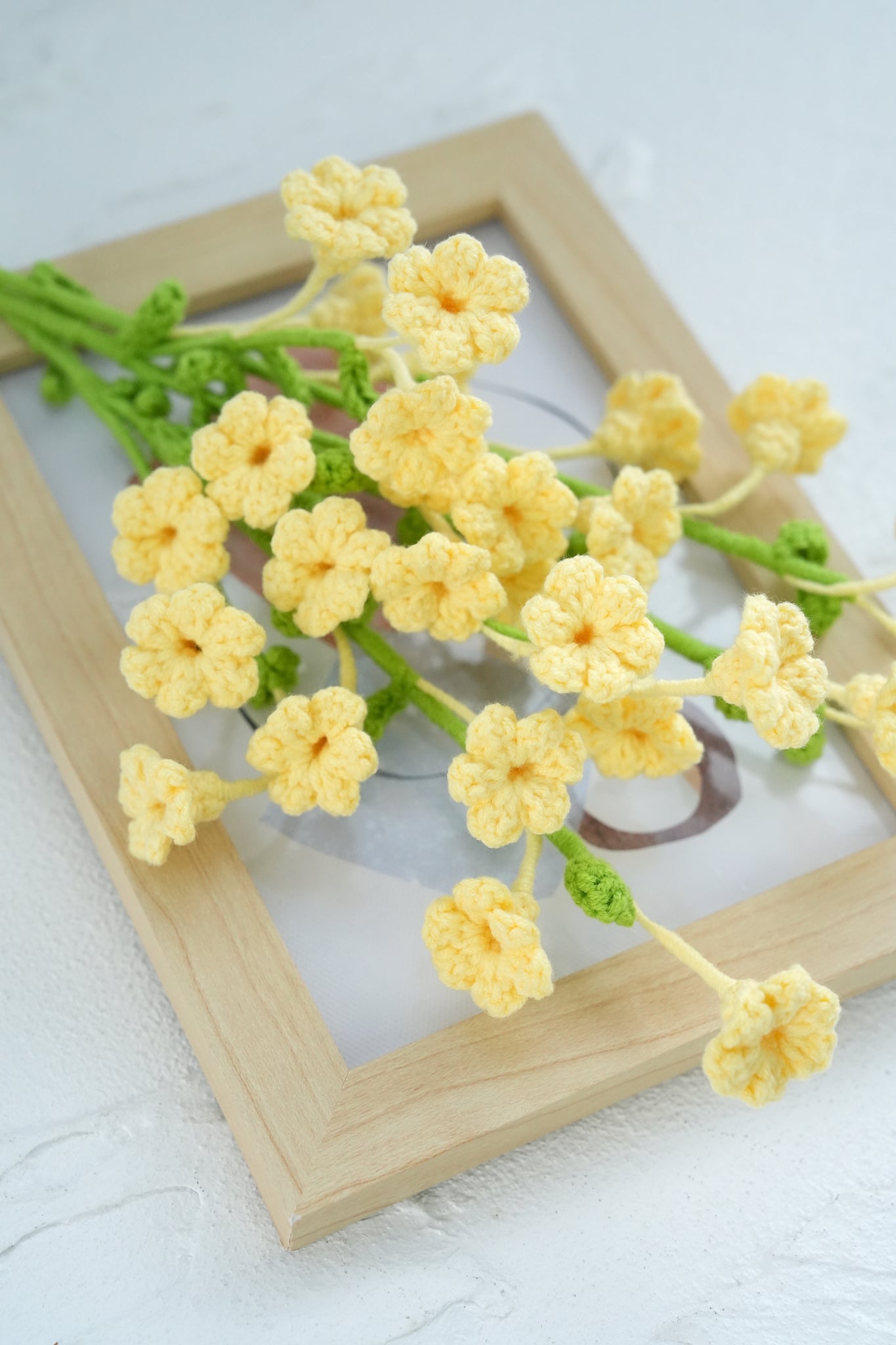 迎春花钩针编织图解教程